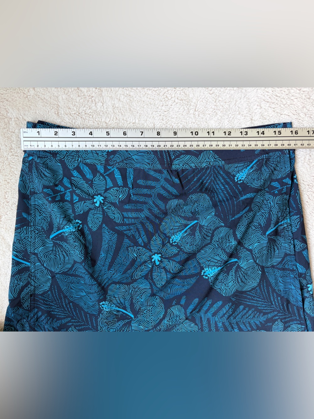 Ripskirt Hawaii Blue Tropical Skirt Women Size Medium - Picture 4 of 7